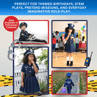 Police Officer Costume - Kids Dress Up America