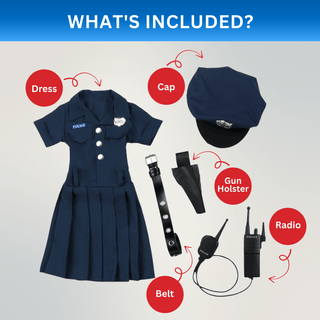 Police Officer Costume - Kids Dress Up America