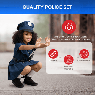 Police Officer Costume - Kids Dress Up America
