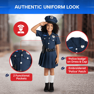 Police Officer Costume - Kids Dress Up America