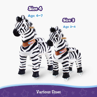 Model U® Zebra Ride-On Toy Age 4–7
