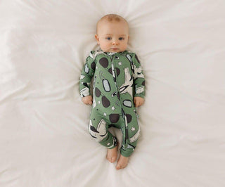 Bamboo Convertible Footie Romper - Airman (Jets) Baby & Toddler Sleepwear