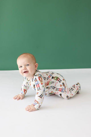Bamboo Footie with Zipper - Nutcracker Baby & Toddler Sleepwear