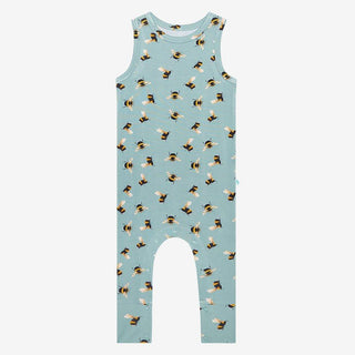Bamboo Basic Racerback Romper - Spring Bee Baby One-Pieces