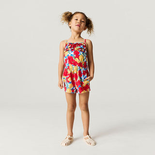Bamboo Challis Romper - Valentina (Floral) Baby One-Pieces Posh Peanut Size: 3T-4T