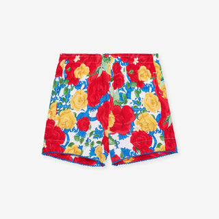 Bamboo Challis Short Set - Valentina (Floral) Baby & Toddler Sleepwear Posh Peanut Size: 6-12 Months