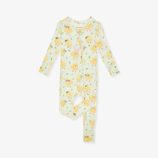 Bamboo Convertible Footie Romper - Charles (Chicks) Baby & Toddler Sleepwear Posh Peanut Size: 3-6 Months