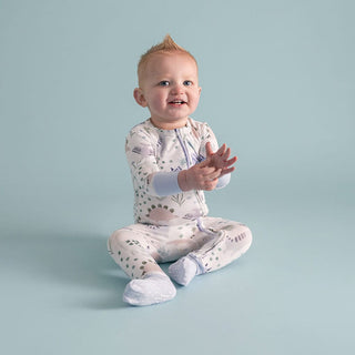 Bamboo Convertible Footie Romper - Milo (Dinosaurs)