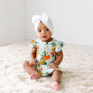 Posh Peanut twirl skirt bodysuit in Mirabella