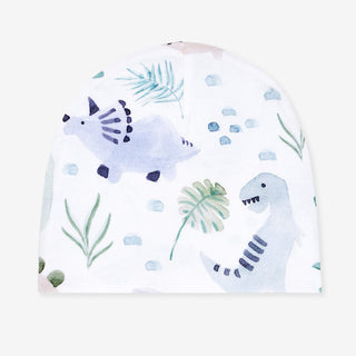 Bamboo Infant Swaddle and Beanie Set - Milo (Dinosaurs)