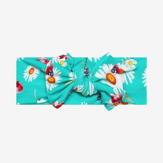 Infant Bamboo Swaddle and Headwrap Set, Ladybug - One Size Swaddling Blankets
