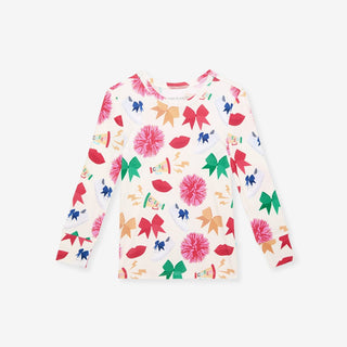 Bamboo Long Sleeve Pajama Set - Sabrina (Cheer)Posh PeanutSize: 2T