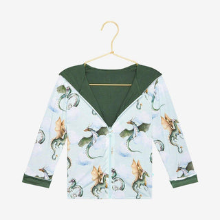 Bamboo Long Sleeve Reversible Jacket - Percy (Dragons) Baby & Toddler Outerwear
