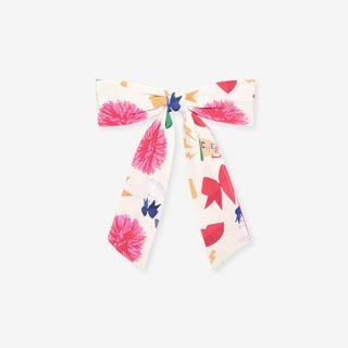 Bamboo Luxe Bow Hair Clip - Sabrina (Cheer)Posh PeanutSize: One Size