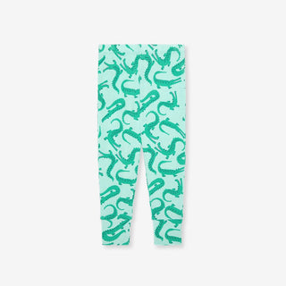 Bamboo Short Sleeve Pajama Set - Smiles (Crocodiles)