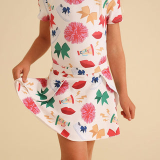 Skort - Sabrina (Cheer)Posh PeanutSize: 2T