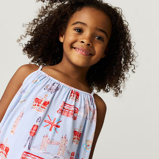 Bamboo Spaghetti Strap Top & Ruffled Shorts Outfit Set - Posh London Baby & Toddler Outfits Posh Peanut Size: 2T