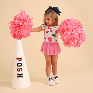 Twirl Skirt Leotard - Sabrina (Cheer)Posh PeanutSize: 2T