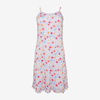 Women's Bamboo Spaghetti Slip Dress - Carissa (Floral) Dresses