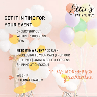 Pastel Rainbow Mini Balloon Cake Topper Cake Toppers Ellie's Party Supply Pump: No Balloon Pump