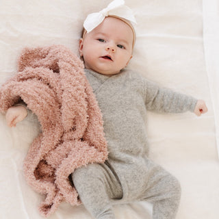 Ribbed Bamboni® Mini Blankets Saranoni Color: Sun-kissed