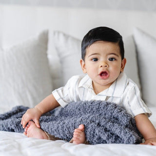 Ribbed Bamboni® Mini Blankets Saranoni Color: Sun-kissed