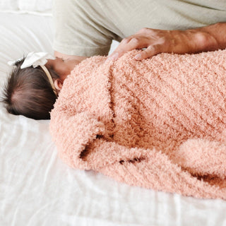 Ribbed Bamboni® Mini Blankets Saranoni Color: Sun-kissed