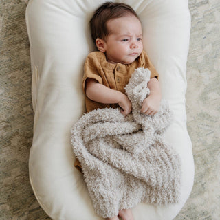 Ribbed Bamboni® Mini Blankets Saranoni Color: Sun-kissed