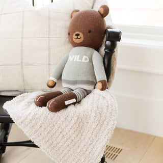 Ribbed Bamboni® Receiving Blankets Saranoni Color: Sun-kissed