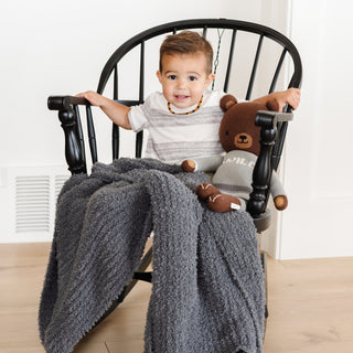 Ribbed Bamboni® Receiving Blankets Saranoni Color: Sun-kissed