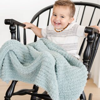 Ribbed Bamboni® Receiving Blankets Saranoni Color: Sun-kissed