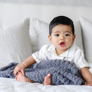 Ribbed Bamboni® Receiving Blankets Saranoni Color: Sun-kissed
