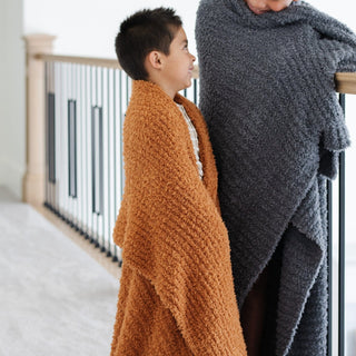Ribbed Bamboni® Toddler Blankets Saranoni Color: Sun-kissed