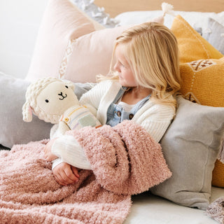 Ribbed Bamboni® Toddler Blankets Saranoni Color: Sun-kissed