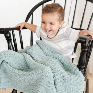 Ribbed Bamboni® Toddler Blankets Saranoni Color: Sun-kissed
