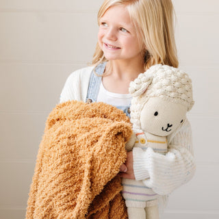 Ribbed Bamboni® Toddler Blankets Saranoni Color: Sun-kissed