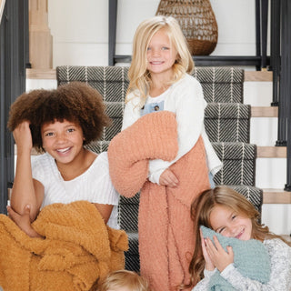 Ribbed Bamboni® Toddler Blankets Saranoni Color: Sun-kissed
