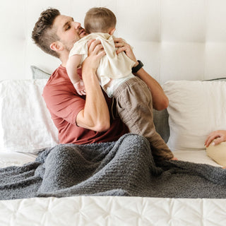 Ribbed Bamboni® Toddler Blankets Saranoni Color: Sun-kissed