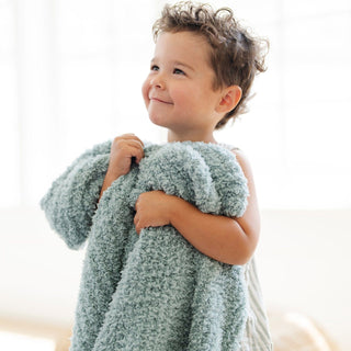 Ribbed Bamboni® Toddler Blankets Saranoni Color: Sun-kissed