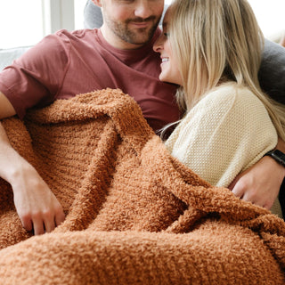 Ribbed Bamboni® Xl Blankets Saranoni Color: Cameo