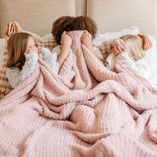 Ribbed Bamboni® Xl Blankets Saranoni Color: Cameo