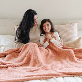 Ribbed Bamboni® Xl Blankets Saranoni Color: Sun-kissed