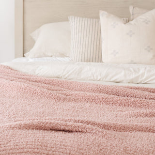 Ribbed Bamboni® Xl Blankets Saranoni Color: Cameo