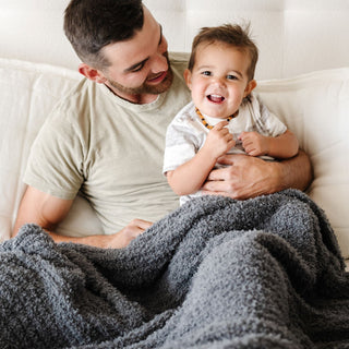 Ribbed Bamboni® Xl Blankets Saranoni Color: Cameo