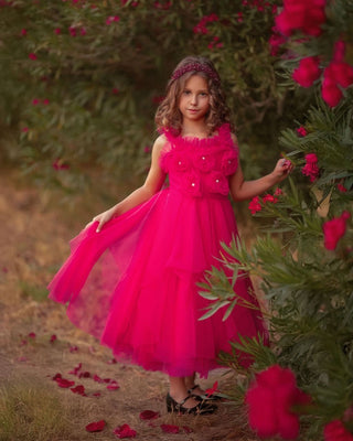 Rosy Enchantment Fairy Dress Dresses Faeella Size: 2