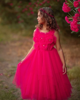 Rosy Enchantment Fairy Dress Dresses Faeella Size: 2