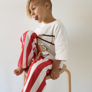 T-Shirt & Pant Set - Ramen Day Set forever french baby Size: 6-12 Months