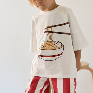 T-Shirt & Pant Set - Ramen Day Set forever french baby Size: 6-12 Months