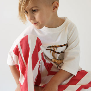 T-Shirt & Pant Set - Ramen Day Set forever french baby Size: 6-12 Months
