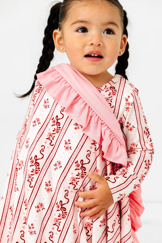 Bamboo Ruffle Blanket - Vintage Love In My Jammers Size: One Size